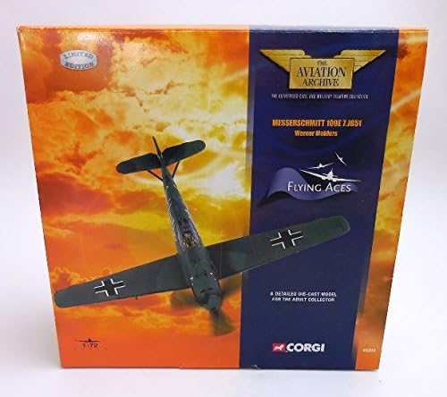Flying Aces Corgi The Aviation Archive 1:72 Scale die-cast Messerschmitt 109E 7.JG51