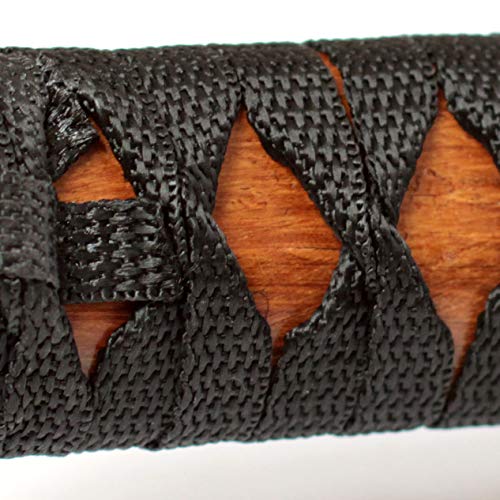 DEPICE Set Bokken Hartholz Seilgriff inkl. Saya uni, natur