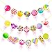 Candy Party Banners 2Pcs Candy Birthday Party Cutout Banners Lollipop Party Decorations for Candyland Party Baby Shower Supplies