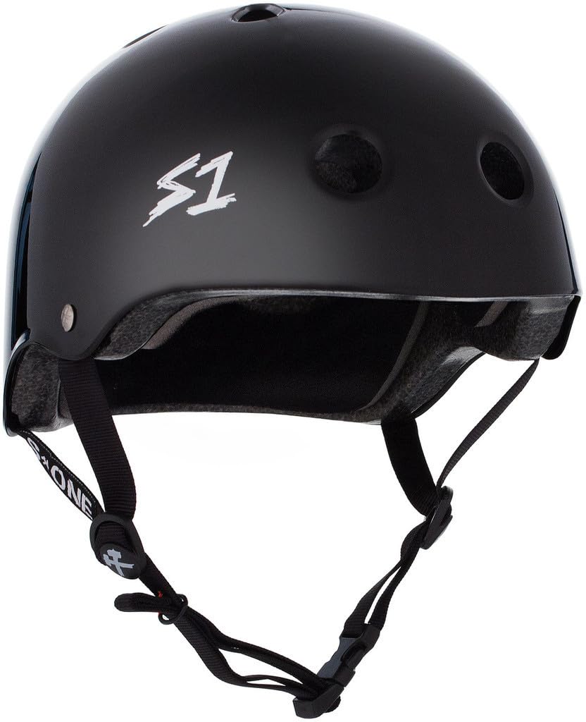 S-ONE Protection | Casco Helmet Lifer Black Gloss | Talla L | Color Negro