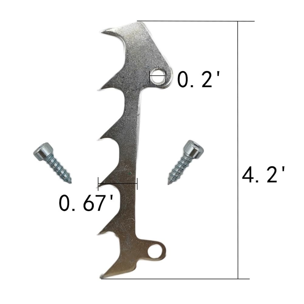 Kit di riparazione del tendicatena, del freno a punta, adatto for motoseghe MS170 MS180 017 018, pezzi di ricambio.