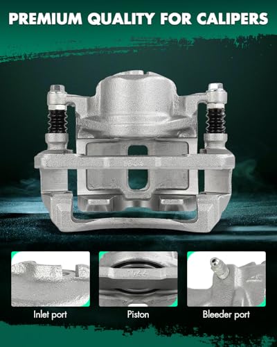 Image of SCITOO 1PC 19B2669 Front Passenger Side Disc Brake Caliper With Bracket