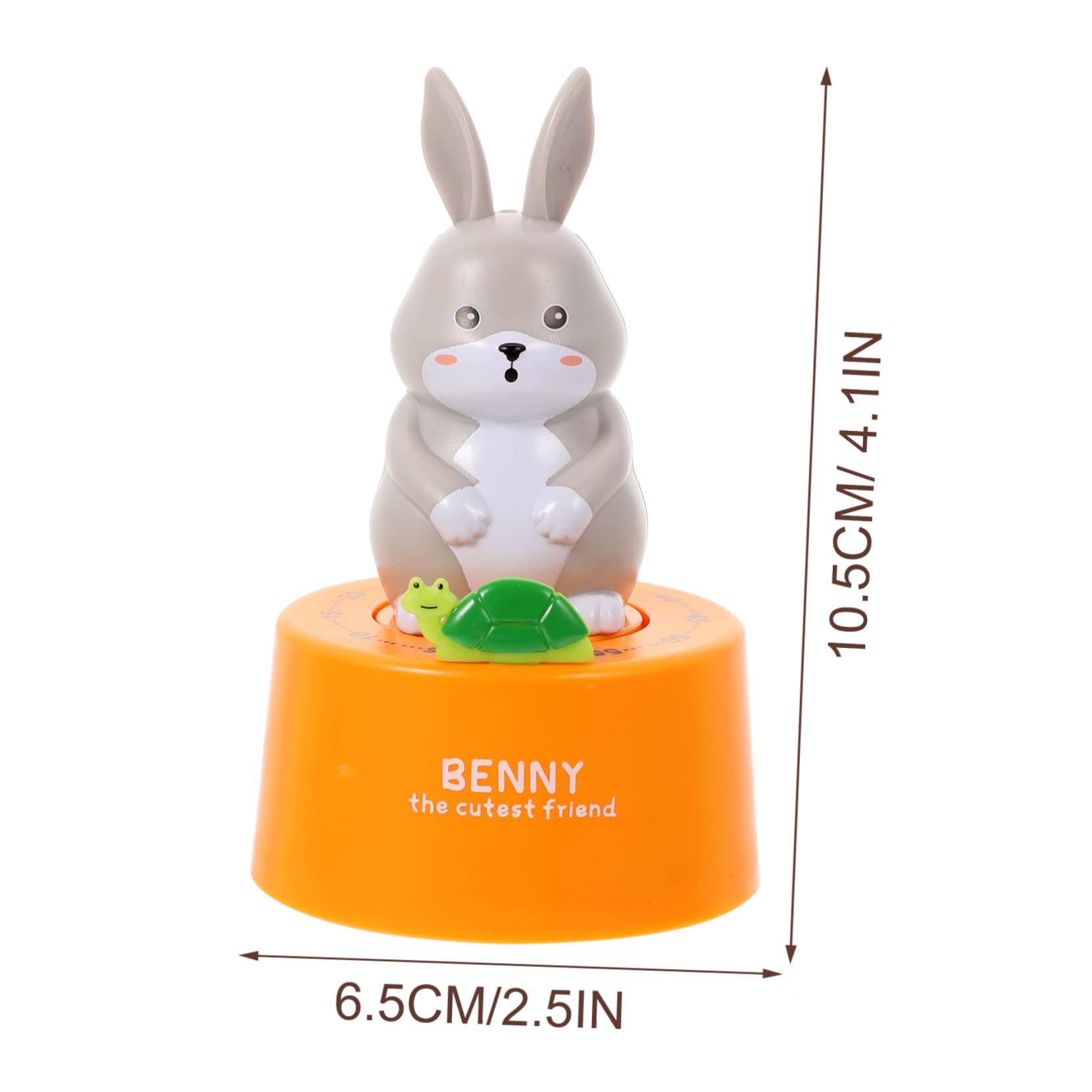 3 Piezas Temporizador de Cocina Kitchen Timer cronometros Deportivos temporizadores de Cocina para la Cocina cronómetro de Huevo temporizadores mecanicos para Cocina Eva Orange Amosfun