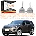 GTMOTO D3S for Land Range Rover Evoque Discovery Sport LR4 HID Headlights Xenon Bulbs, 6000K Cool Bright White D3SC1 Replace OEM LR009163 Bi-Xenon Projector Lights, 2 Pack