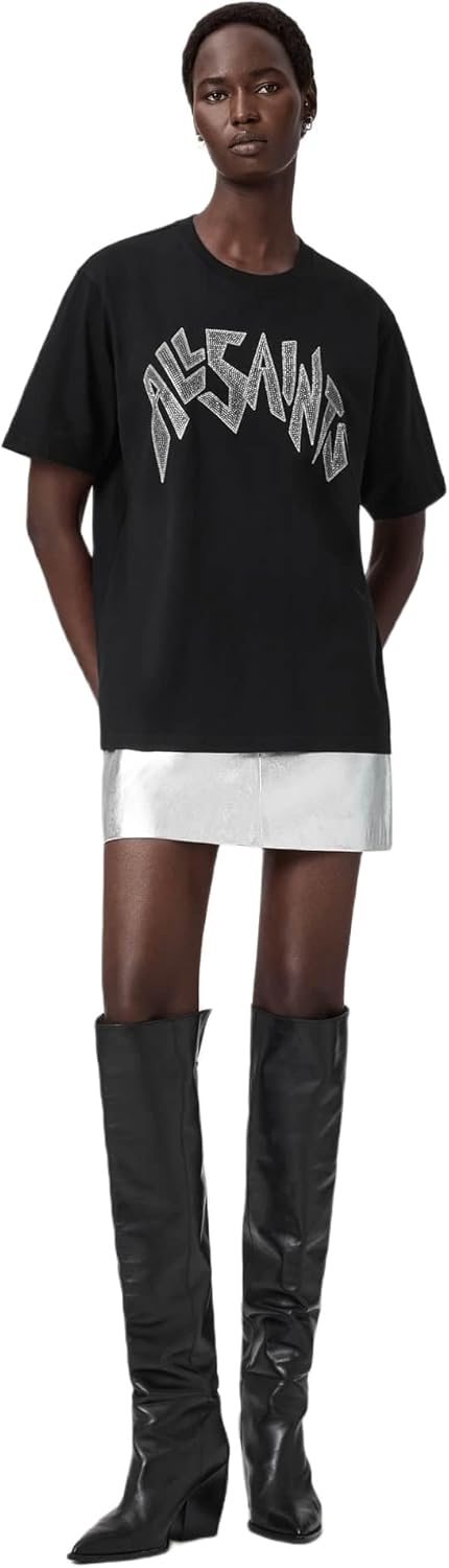 AllSaints Womens Zinc Bf Tee - Image 2