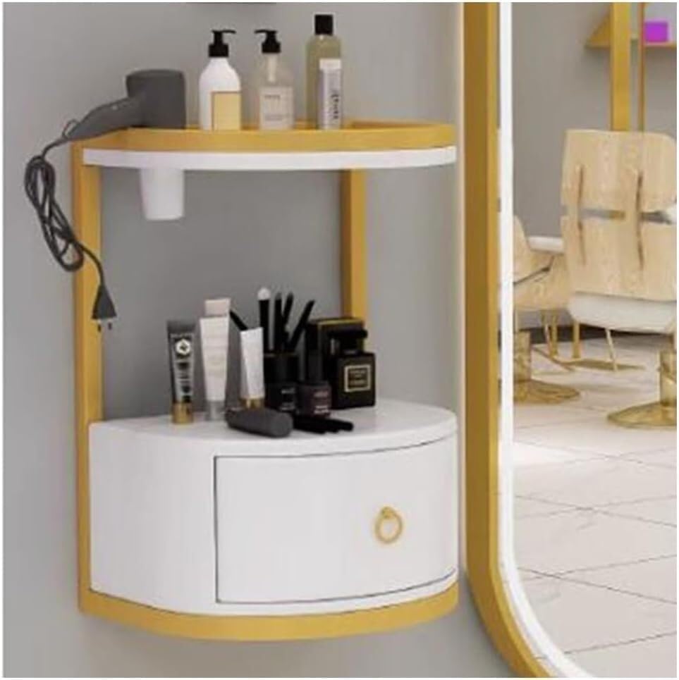 Chariot de rangement en métal compact 2 couches pour libérer votre plan de travail