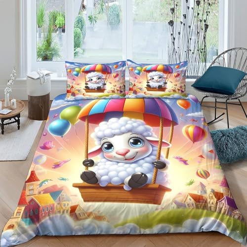 Housse de couette microfibre hypoallergénique coccinelle haut de gamme - 4