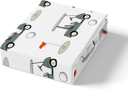 Feelyou Golf Sheets 3Pcs Twin Size Kids Boys Girls