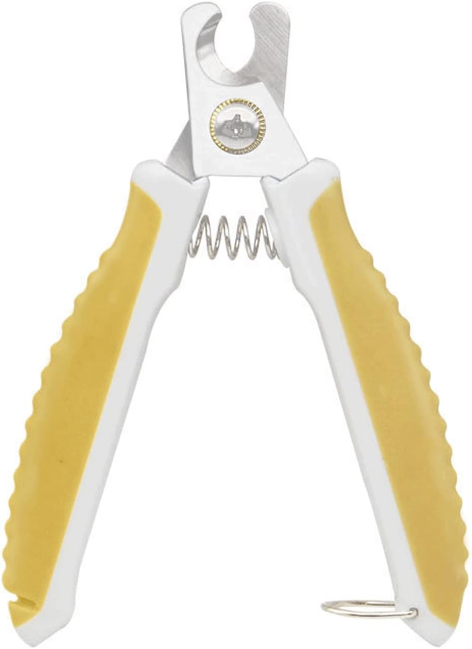 Nail Clippers, Pet Nail Clipper Scissors Pet Dog Cat Nail Toe Claw Clippers Scissors Trimmer Grooming Tools for Animals Pet Supplies (Color : Small)