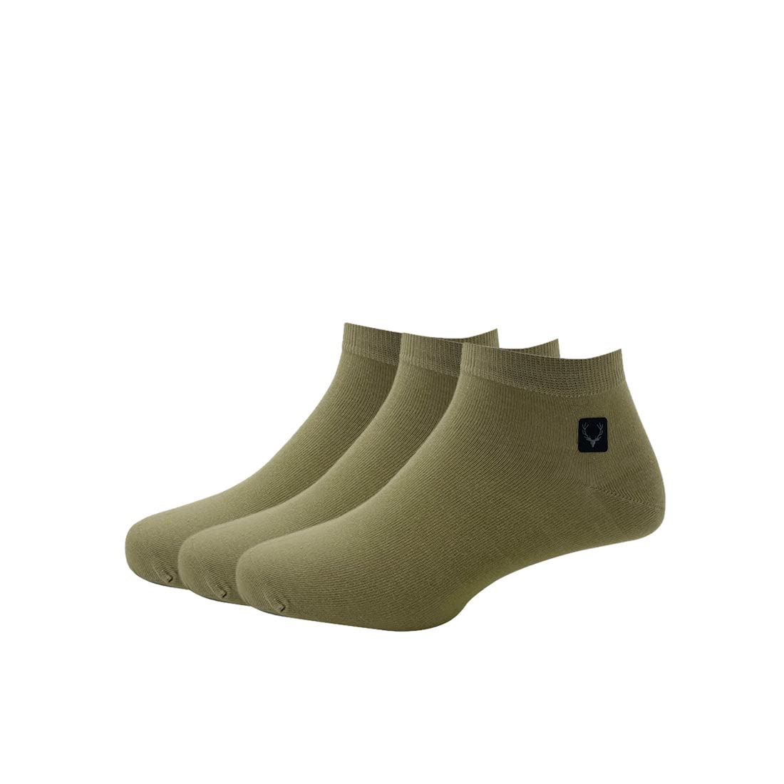 allen solly Men'S Cotton Ankle Length Socks (Pack Of 3) - Beige-picture-36