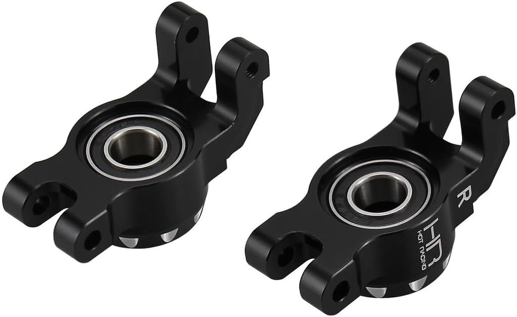 Hot Racing AMN22M01 Rear Aluminum Hub Carrier Set CNC Upgrade for Arrma 1:16 Mini Kraton 3s BLX 4X4 Includes Heavy Duty Bearings