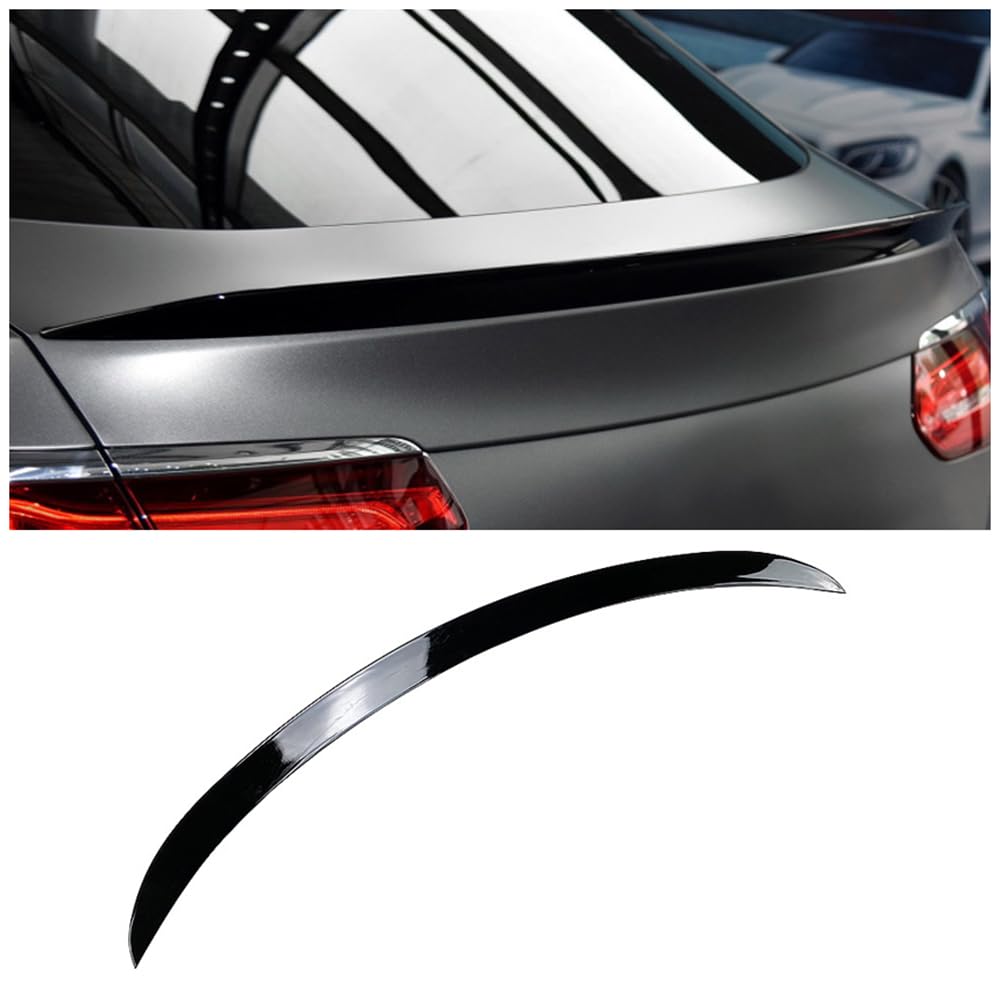 Heckdeckelspoiler B-Gloss Schwarz Heckspoiler Für Mercedes GLC Coupe C253 - Aerodynamik-Set In B-Gloss Schwarz Heckdeckel Spoiler Mercedes GLC Coupe
