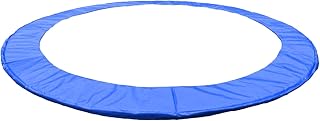 Trampoline Pad Replacement 8/10 Feet, Upgraded Waterproof Safety Spring Cover Round Frame Pad, No Hole for Pole