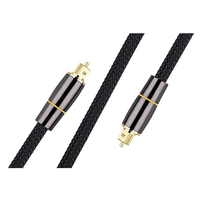 N67R-HIFI 5.1 Digital Fiber Optical Audio Cable 1M for TV Box P;S/4 Wire Soundbar Amplifier