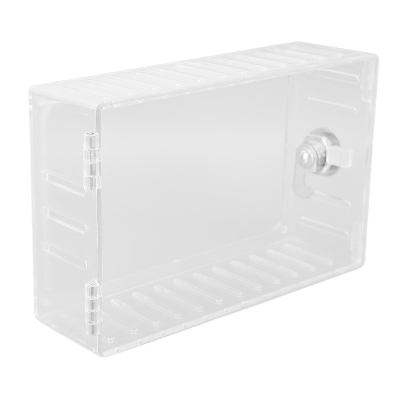 Jelquix Universal Thermostat Cover, Durable Plastic Lock Box with Key for Offices and Restaurants, Easy Installation, 1 Unit