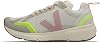 Veja Mens Esplar Low Logo Weiss/Schwarz Sneaker Low