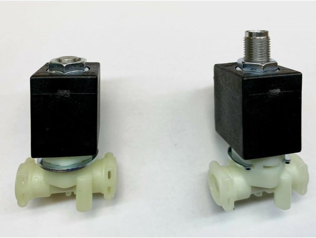 Pair of OEM Solenoid Valves for Breville Barista Express & Infuser - Compatible with BES860, BES870, BES870XL, BES840XL - 3-Way Coffee Machine Repair Part – 110-120V - Upgraded Version