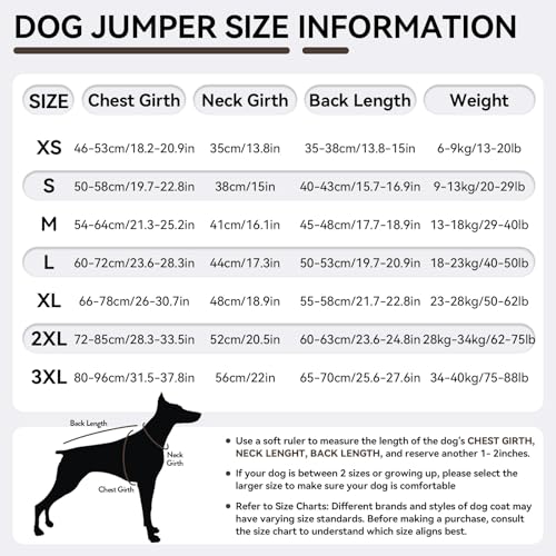 Hjyokuso Hundemantel Winter, Warmer Fleece Hundepullover mit Beinen, Weiche Vierbeinige Hundejacke für Kleine & Mittelgroße Hunde, Hundebademantel Fleece Hunde Pyjama Bekleidung Braun XL