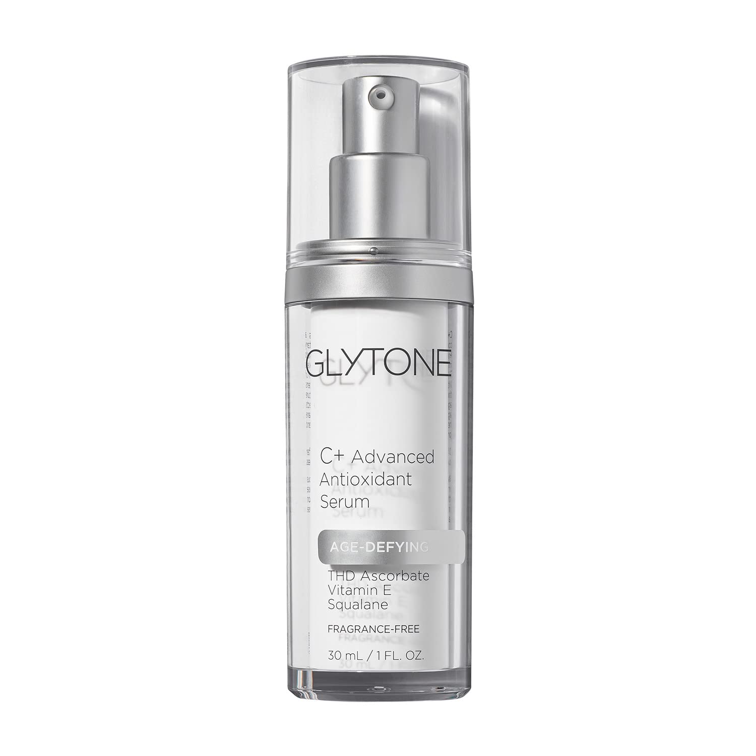 Glytone Age-Defying C+ Vitamin C Serum for Face | 20% Vitamin C, E and Squalane Antioxidant Complex | Reduces Fine Lines & Wrinkles | Hydrating & Anti-Aging Facial Serum for All Skin Types | 1 Fl Oz