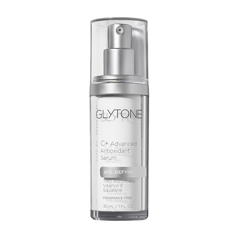Sérum facial GLYTONE com Vitamina C, Vitamina E e Esqualano, 20% Vitamina C, 30 mL