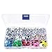 1500pcs Googly Wiggle Eyes Self Adhesive, for Craft Sticker Multi Colors and Sizes for DIY by ZZYI