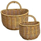 Installation facile : la conception légère et robuste garantit un montage rapide avec le matériel inclus, ce qui rend l'installation simple et sans tracas..Paniers muraux