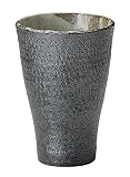 丸伊製陶 信楽焼 へちもん 鉄砂 陶器 フリーカップ 鉄砂 容量320ml