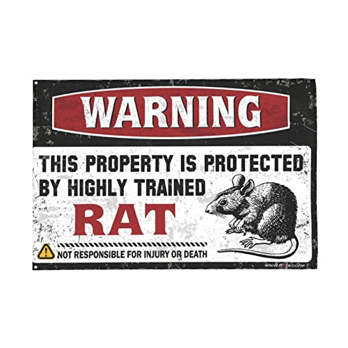 Drapeau de rats 152x244cm suspensions murales décorations de caverne man - 5