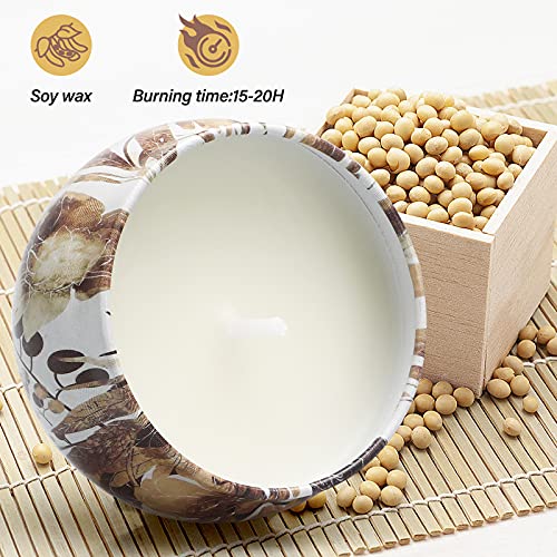 12 Pack Candles Gifts for Women, Scented Candles Gift Set, Aromatherapy Candles and Real Soy Wax Portable Travel Tin Candle Set for Birthday Bath Yoga Presents for Her Mother's Day Valentine's Day - Image 4