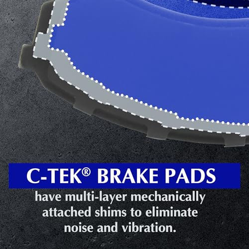 Centric 102.12730 C-Tek Ceramic Automotive Front Brake Pads for Select Chrysler, Dodge, Jeep, Ram, Model Years by Centric Parts - Image 4