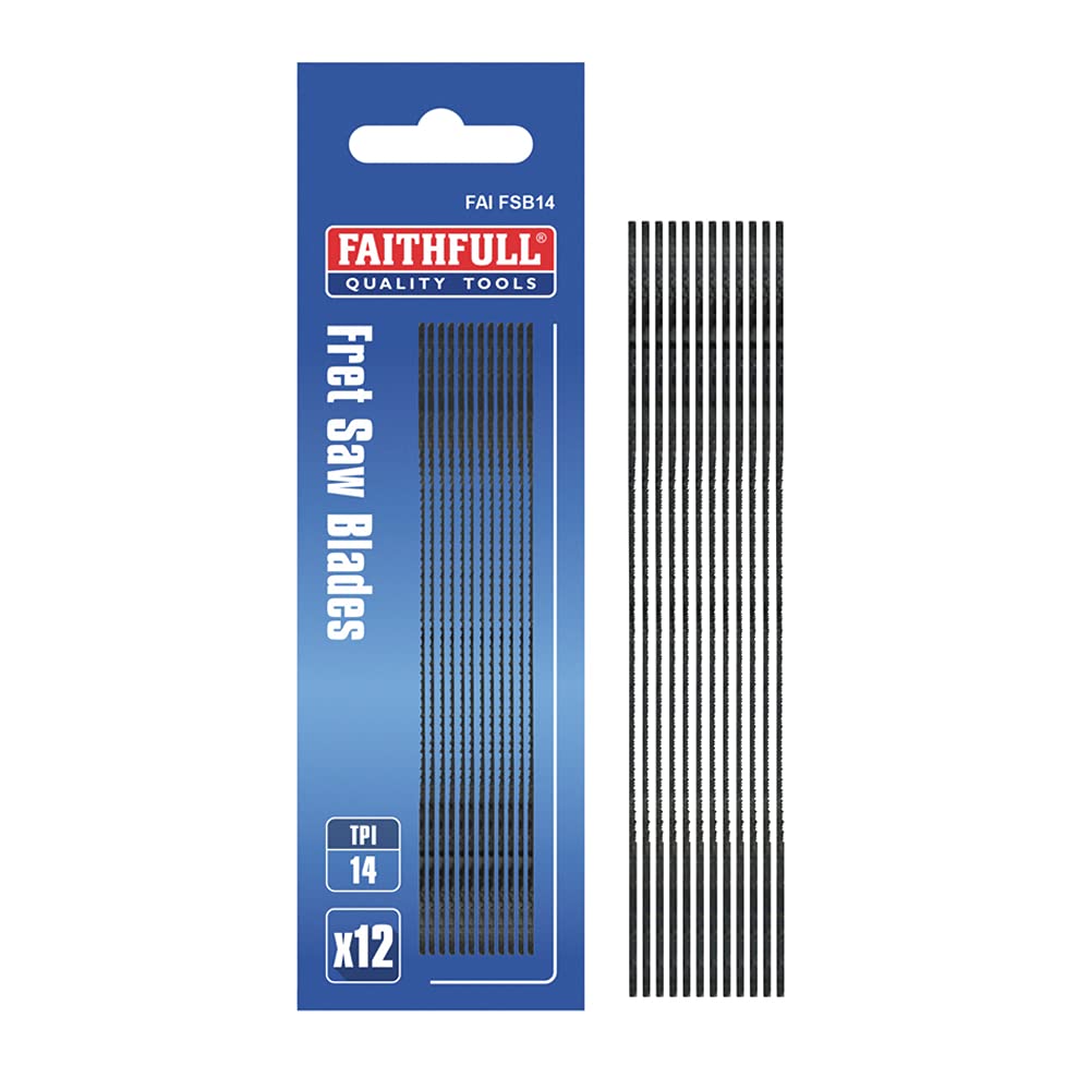 Faithfull Fretsaw Blades