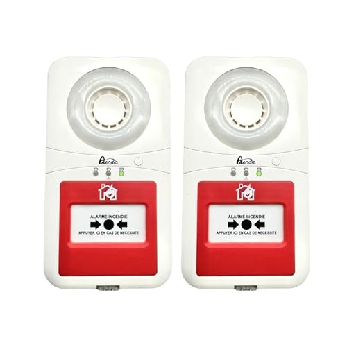 Alarme Type 4 Autonome à Pile Lot de 2 pour ERP- Axendis