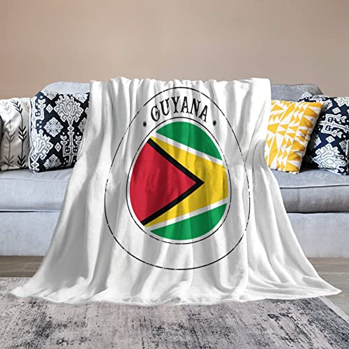 Couverture chaude drapeau de la Guyane pour vos soirées sur le canapé - 6