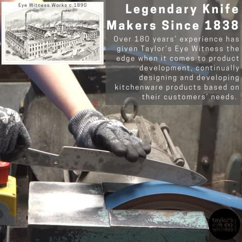 TAYLORS EYE WITNESS Cook's Knife-(20cm/8" Blade), Stainless Steel