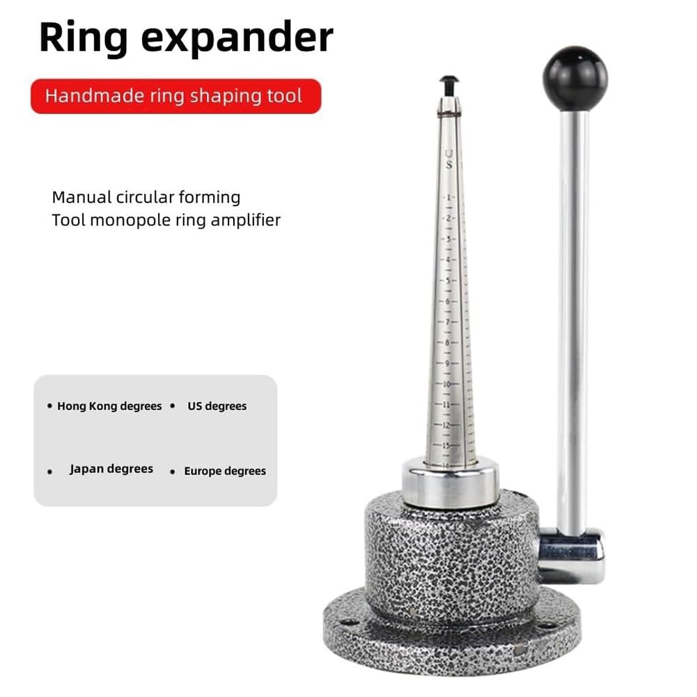 Manuelle Ringstrecke, Ring -Expander -Größenmaschine, Professionelle Ringstrecke Für Juwelier, Vier Skalenspezifikationen, Hochzeits -Ehering -Ringgröße, Ringwerkzeugwerkzeug