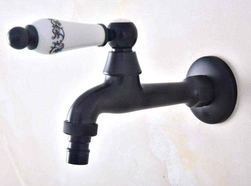 Water Tap Basin Oil Rubbed Bronze Outdoor Garden Water Tap/Washing Machine/Laundry Sink Cold Water Tap