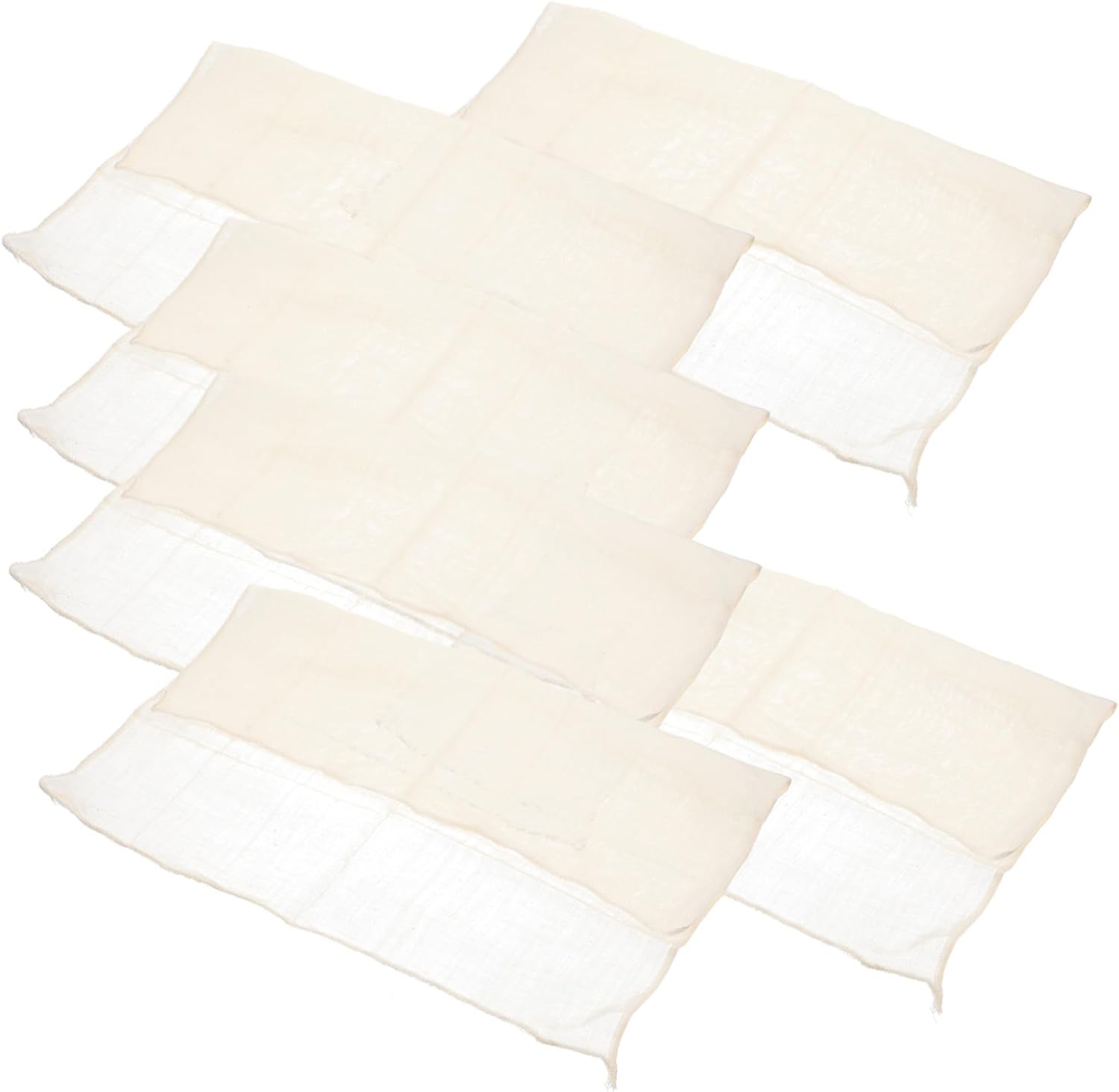 6pcs Cotton Cheesecloth for Tofu and Soy Milk Straining