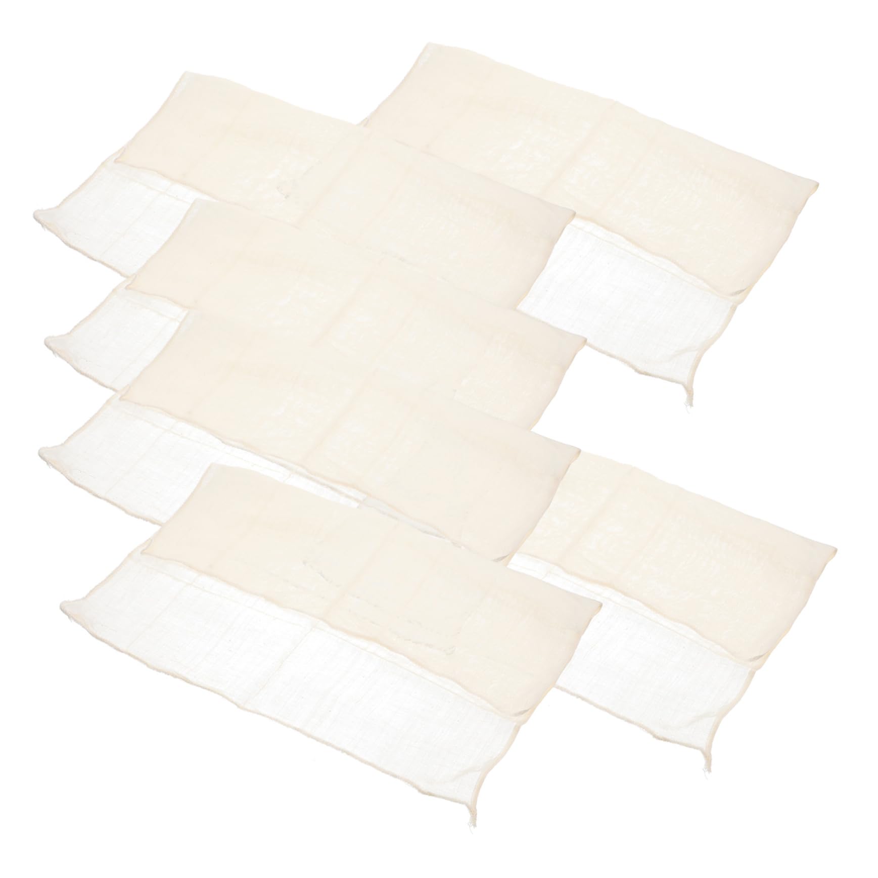 VINTORKY Practical 6 Pack Cooking Cloth Muslin Cloth for Cooking Tofu Straining Cheesecloth Unbleached Dye Tasteless