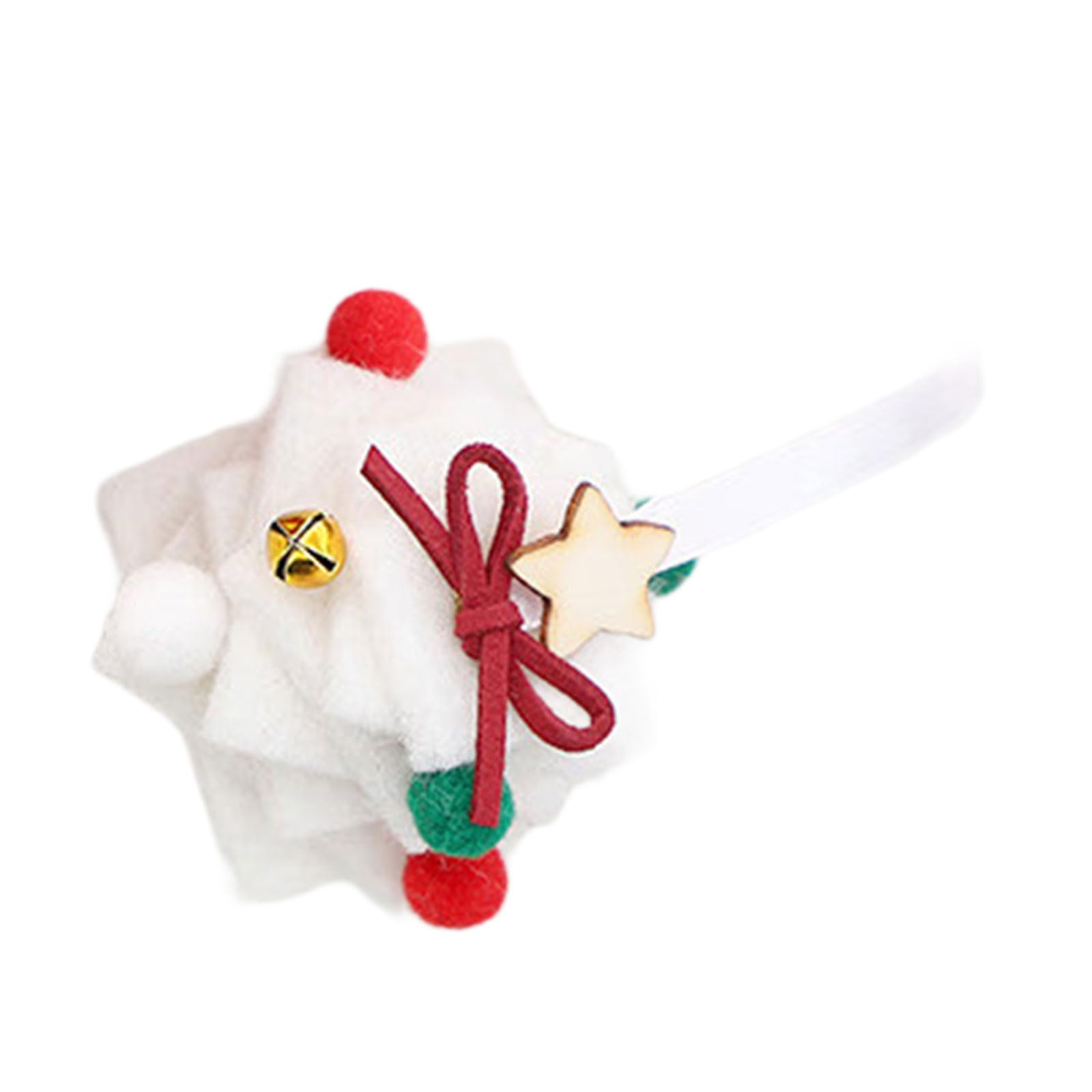 KAQNTUD Handmade Miniature Felt Tree Festive Hanging Decoration for Car Interior Mantle Parties Noise Reducing Wool Felt Decoration