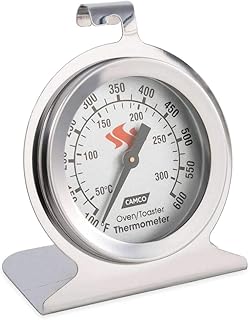 Camco Oven Thermometer, Large Easy-Read Dial