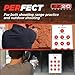EZ2C Targets Style 17 Dot Torture Drill Shooting Target Pack, 11