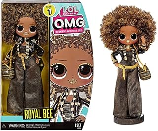 L.O.L. Surprise! 580522EUC LOL Surprise OMG Core Series 1 Doll-Royal BEE-with Fierce Fashions, Accessories, Shoes, & More-Re-Release Collectable-for Boys & Girls Age 4+