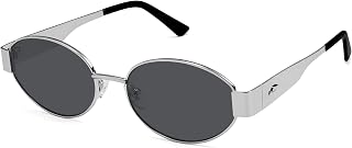 SOJOS Retro Oval Sunglasses for Women Trendy Classic 80s 90s Shades SJ1256