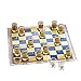 Game Night Checkers Shot Glass Drinking Game Set, Clear - 326123-GB