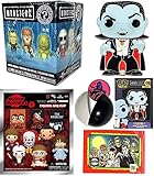 The Count Universal Monsters Figure Pack Fright Dracula Pop! Display Pin! Bundled with Silver Screen...