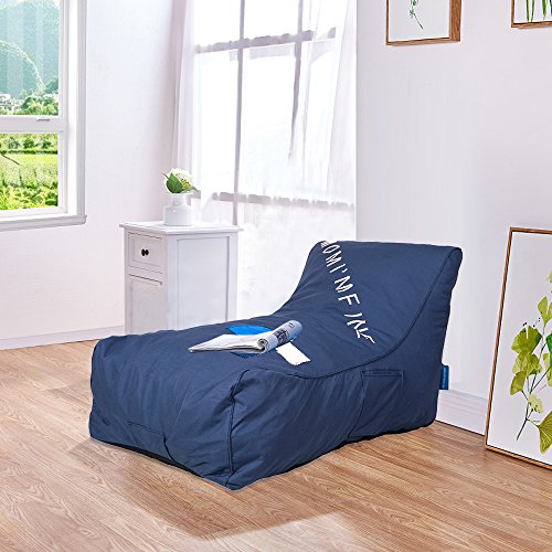 Dporticus Sponge Leisure Lazy Lounger Chair Comfortable Couch Sofa Beds For Kids And Teens #TOP1