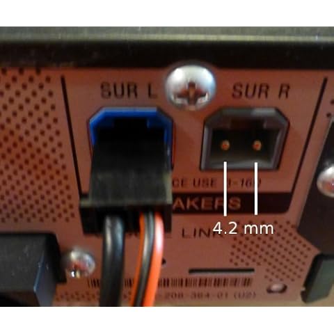 Home Theater Lautsprecher Kabel/Stecker für Sony Samsung etc Cover