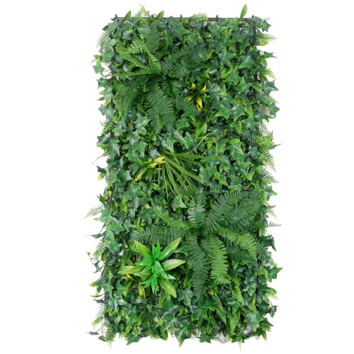 Cigarlemon Artificial Green Wall Panels 20x40 Inch, Lush Faux Plant