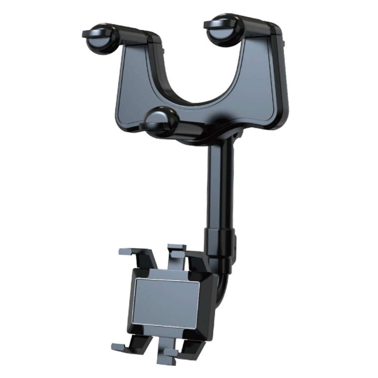 Supporto per Cellulare da Auto Clip in Abs Colla Pu Resistente ai Graffi per Navigazione e Uso Durante la Guida Veicolare