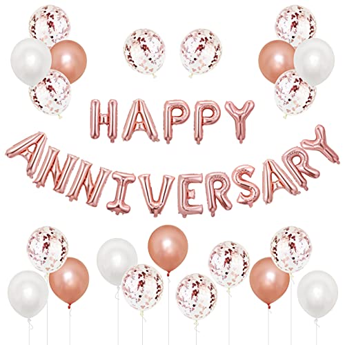 BTZO ���D �o���[�� ����t�� ���� HAPPY ANNIVERSARY �A�j�o�[�T���[ �L�O�� ���� �o�����^�C�� �T�v���C�Y �f�R���[�V���� �p�[�e�B�[ �a���� ������ ������� ���j�� ���[�Y�S�[���h �z���C�g �Z�b�g